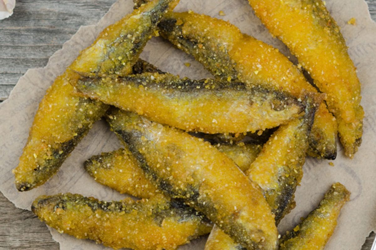 acciughe ripiene e fritte la 1