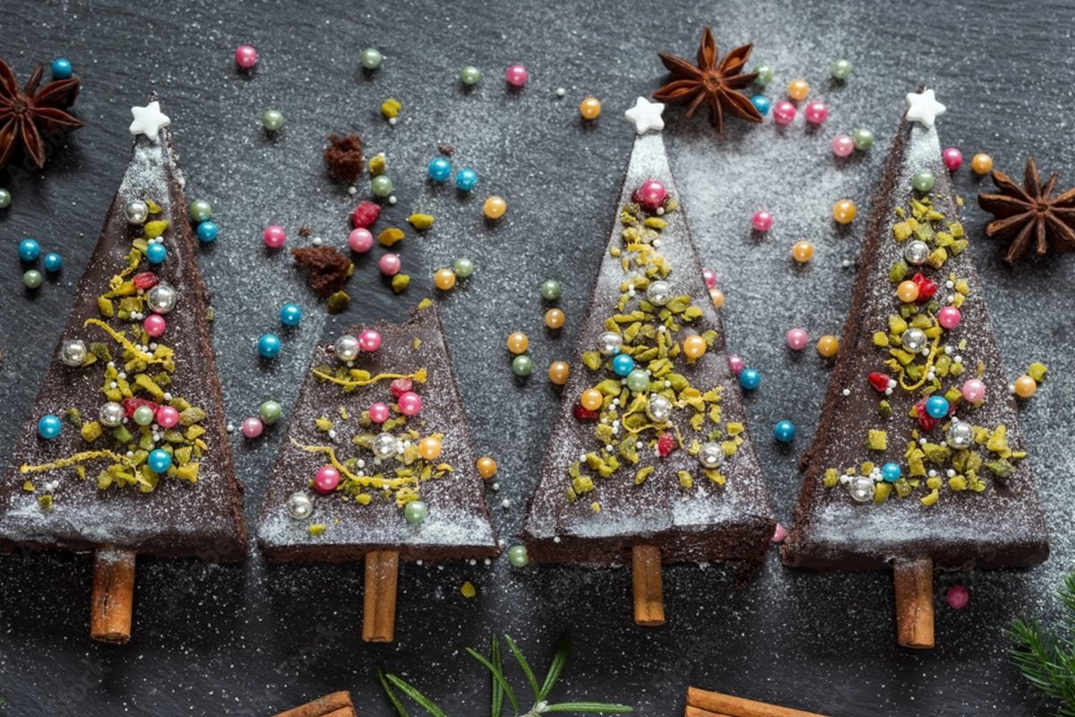 brownies alberello di natale imperdibili 1