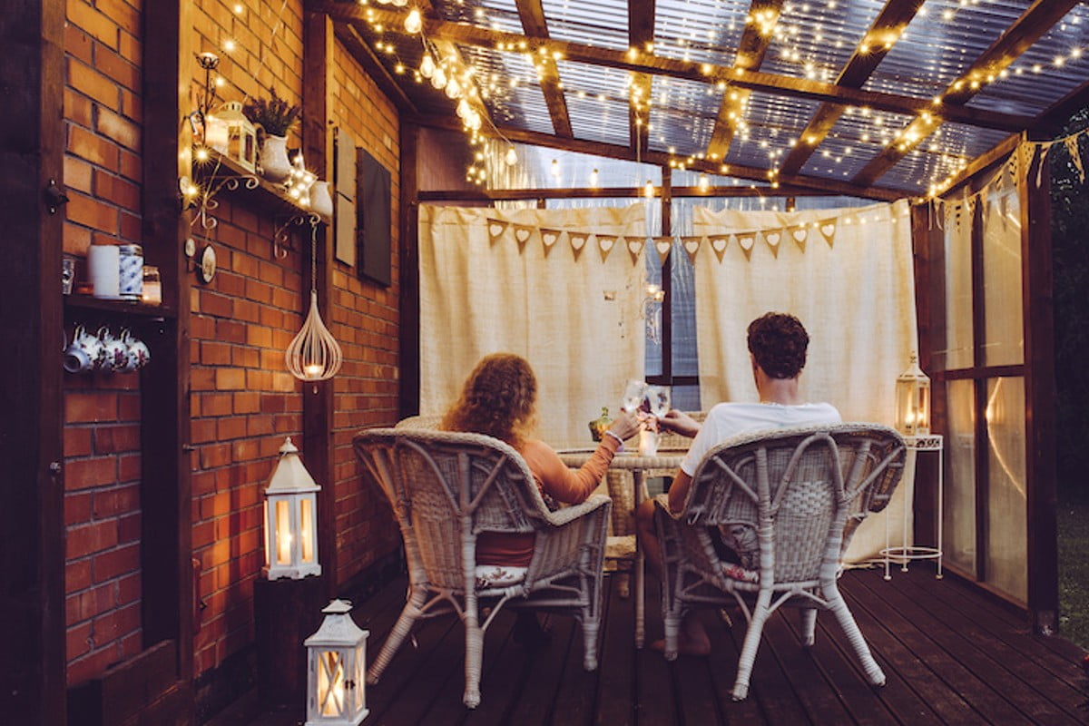 come abbellire il terrazzo dinverno terrazzo inverno