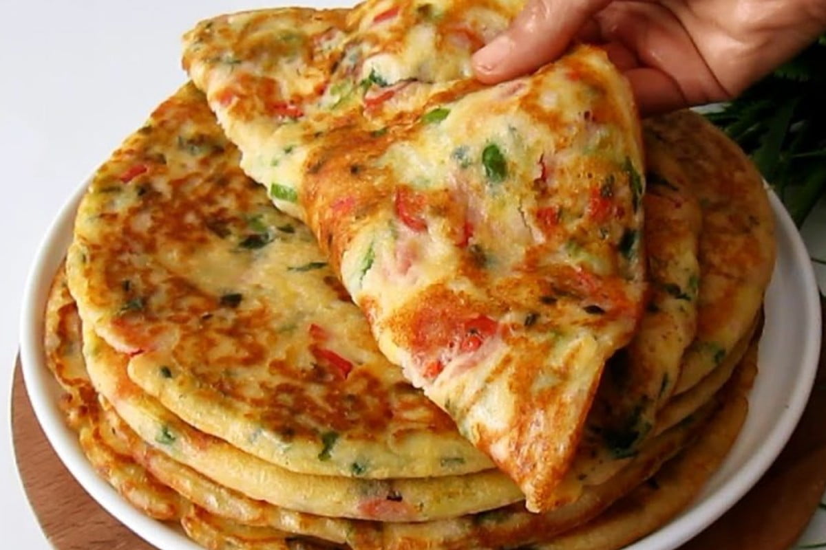 crepes di verdure gustosissime e crepes alle verdure