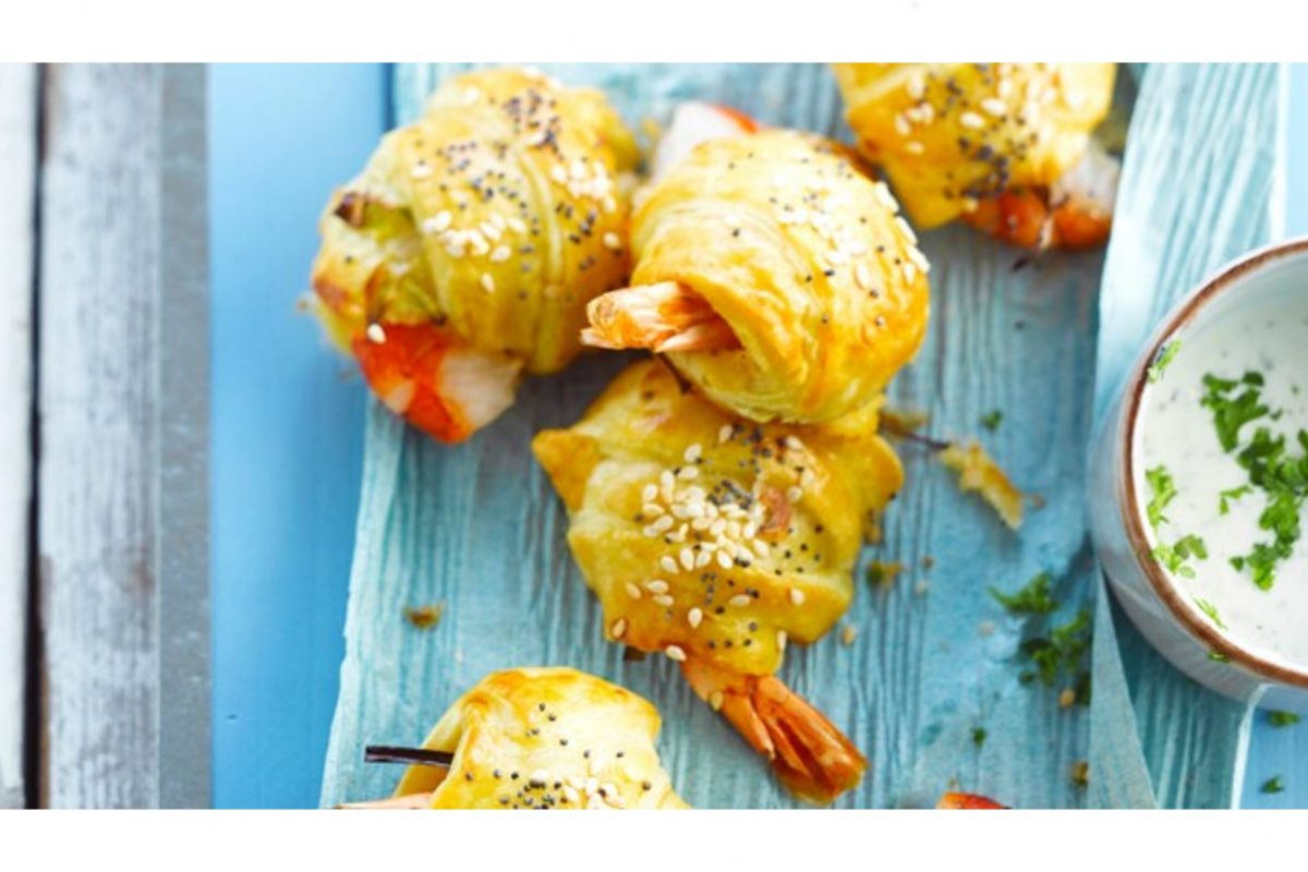 gamberoni in sfoglia una delizia 2