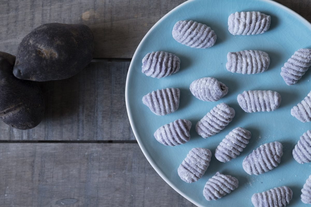 gnocchi viola un piatto coloratissimo 1