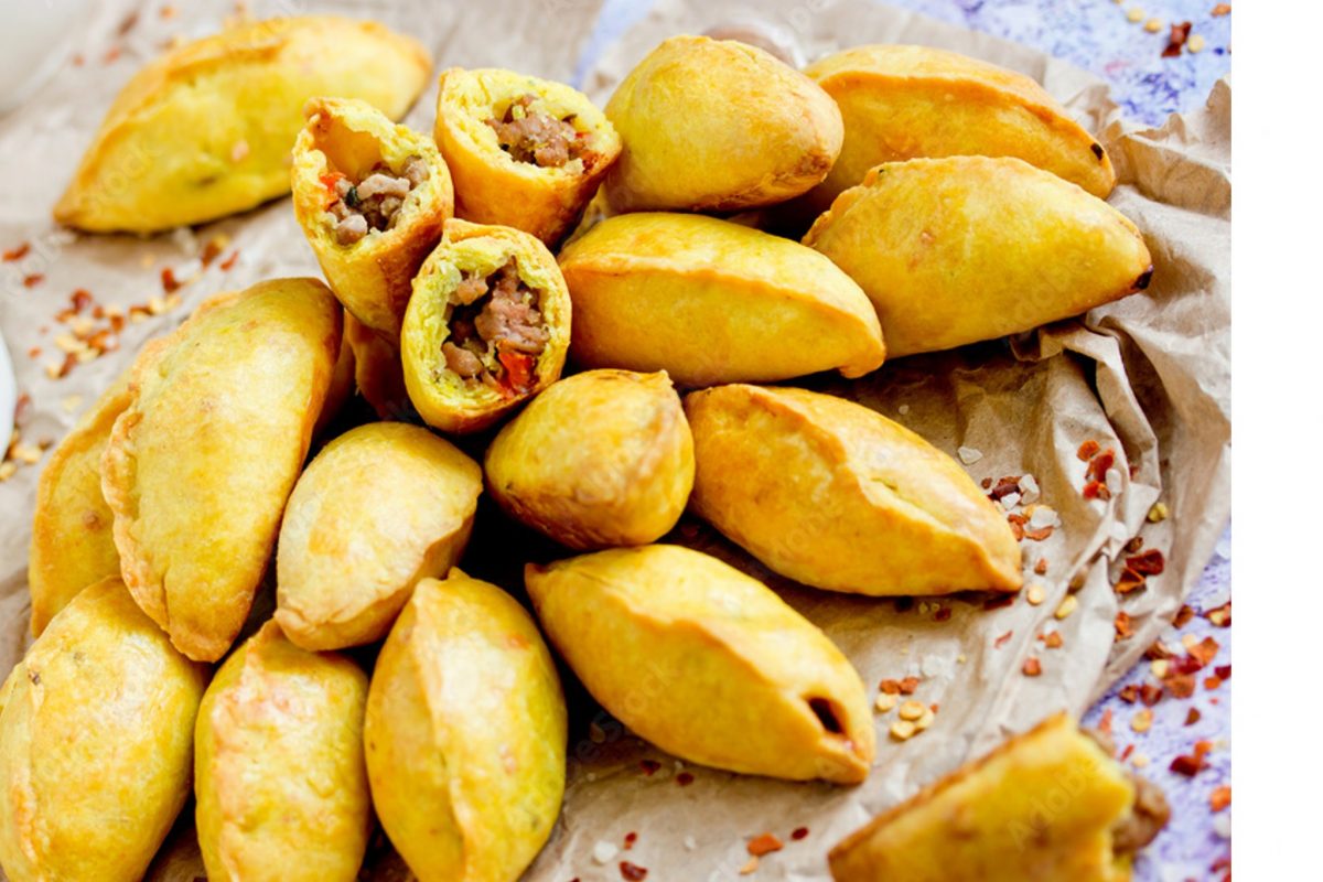 mini panzerotti di carne dorati 1