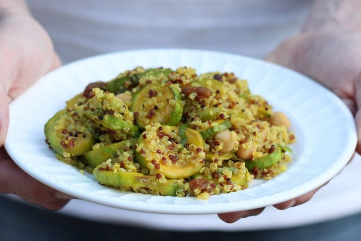 insalata di zucchine e quinoa 1