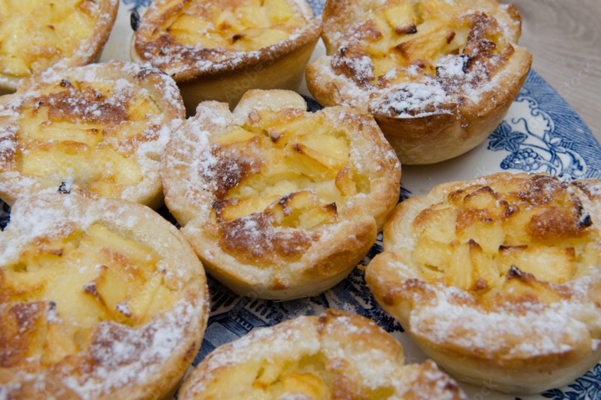 mini tartelette di mele pralinate 3