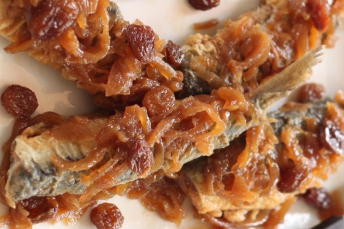 sarde in agrodolce con cipolle 1