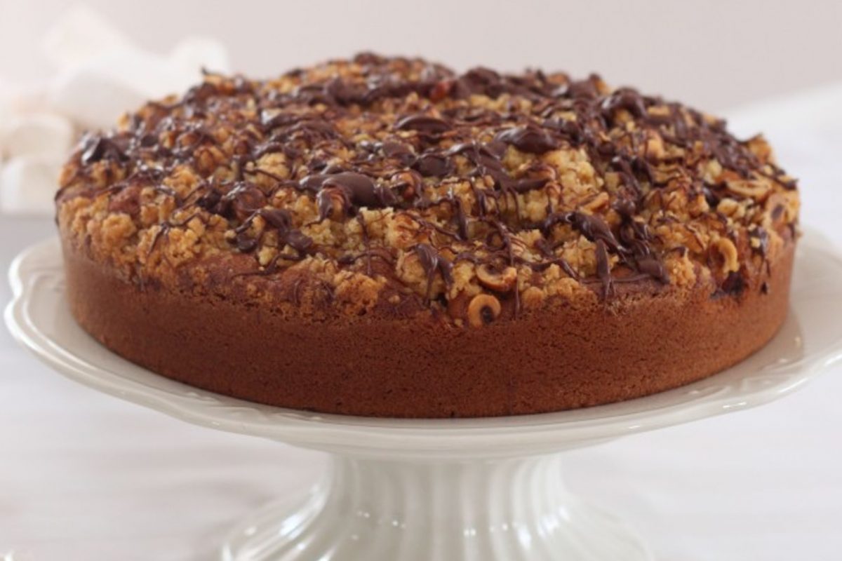 torta mele e cioccolato con 2