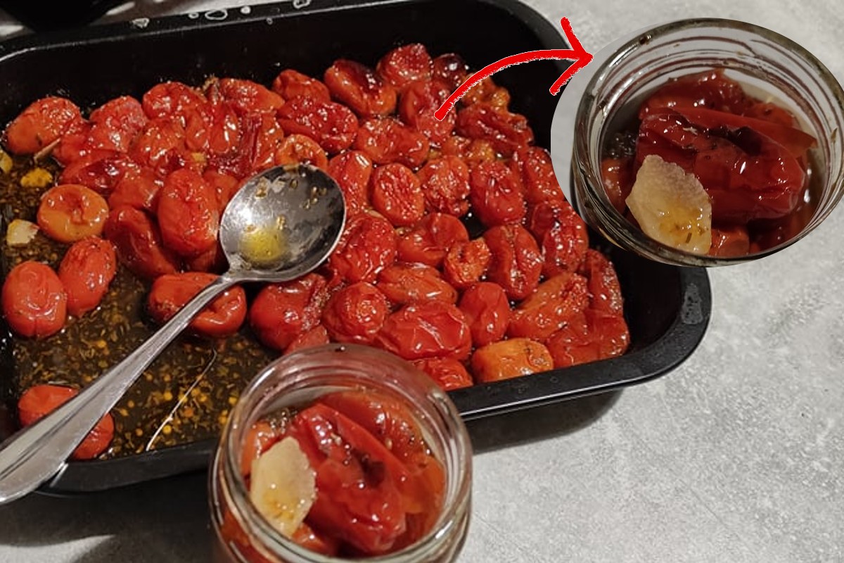 pomodori al forno in barattolo pomodori al forno 1