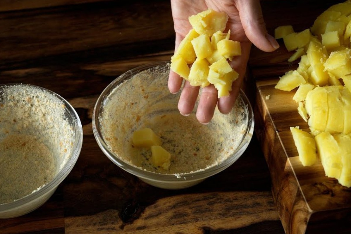 sformato con patate e uova sformato di patate 1