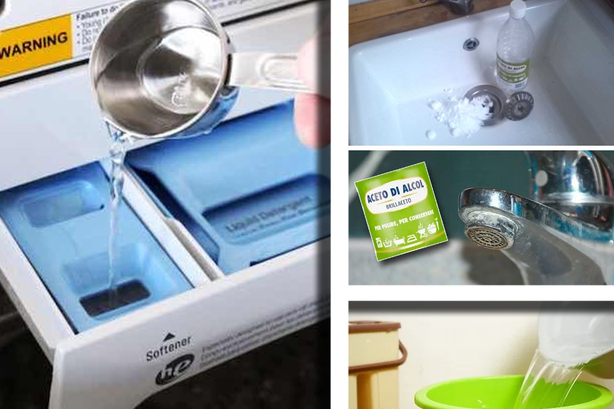 ecco come utilizzare laceto bianco aceto di alcool
