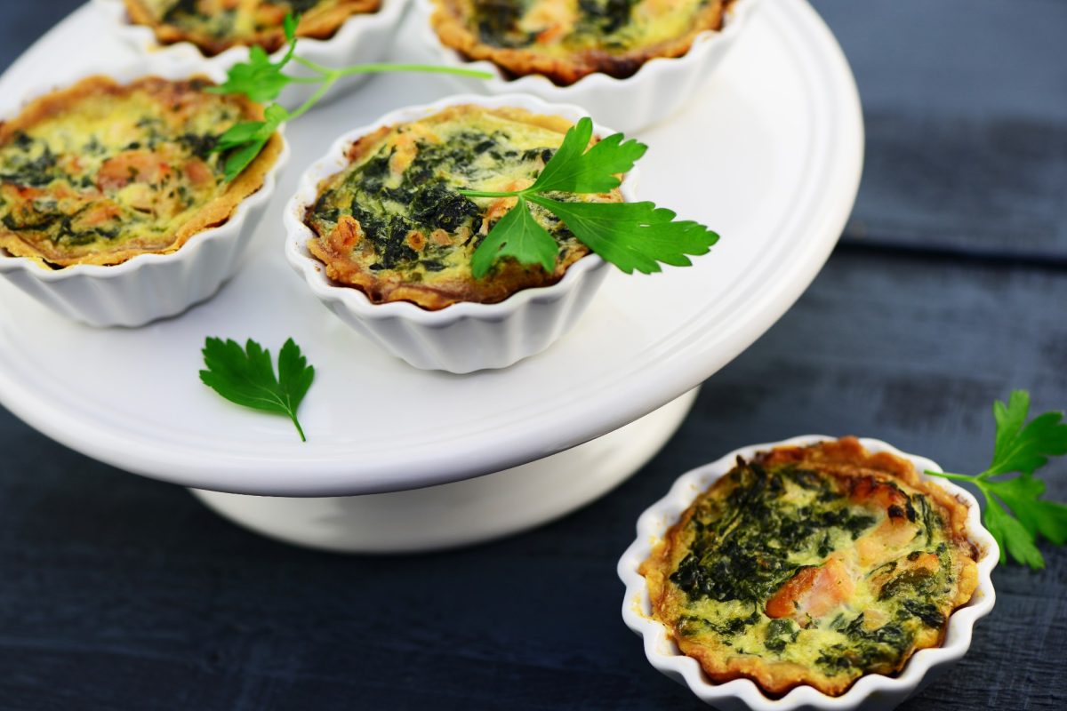 mini quiche tonno e spinaci 3