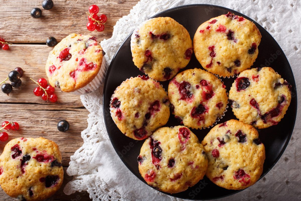 muffin sciroppo dacero e mirtilli 1 1