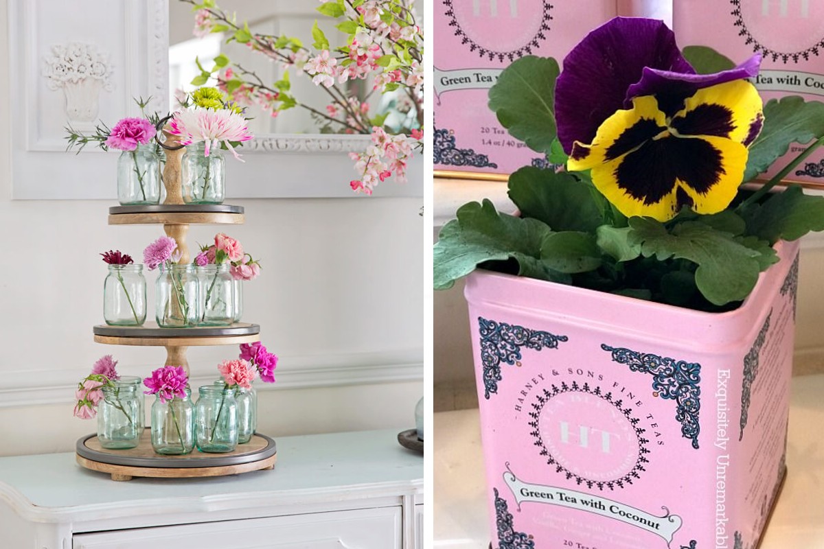 primavera alle porte come creare primavera porta fiori con riciclo creativo