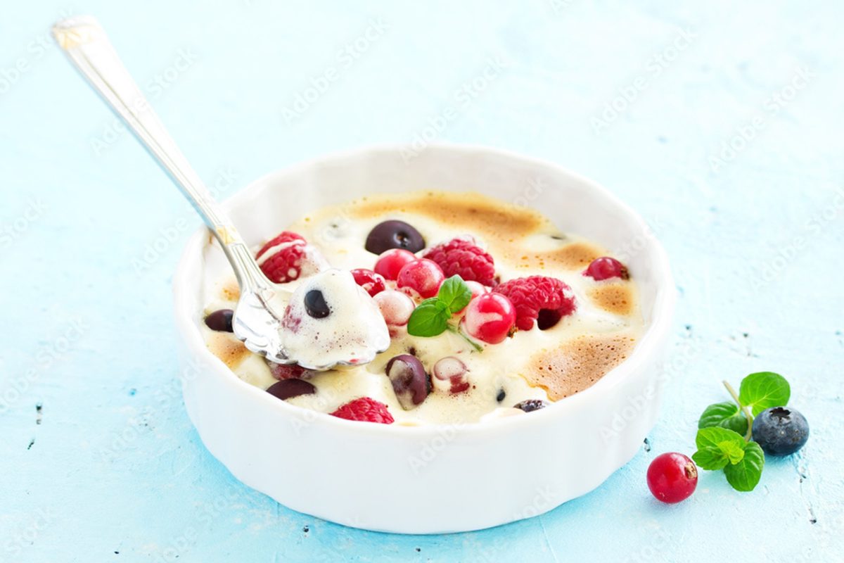 zabaione ai frutti rossi una 1