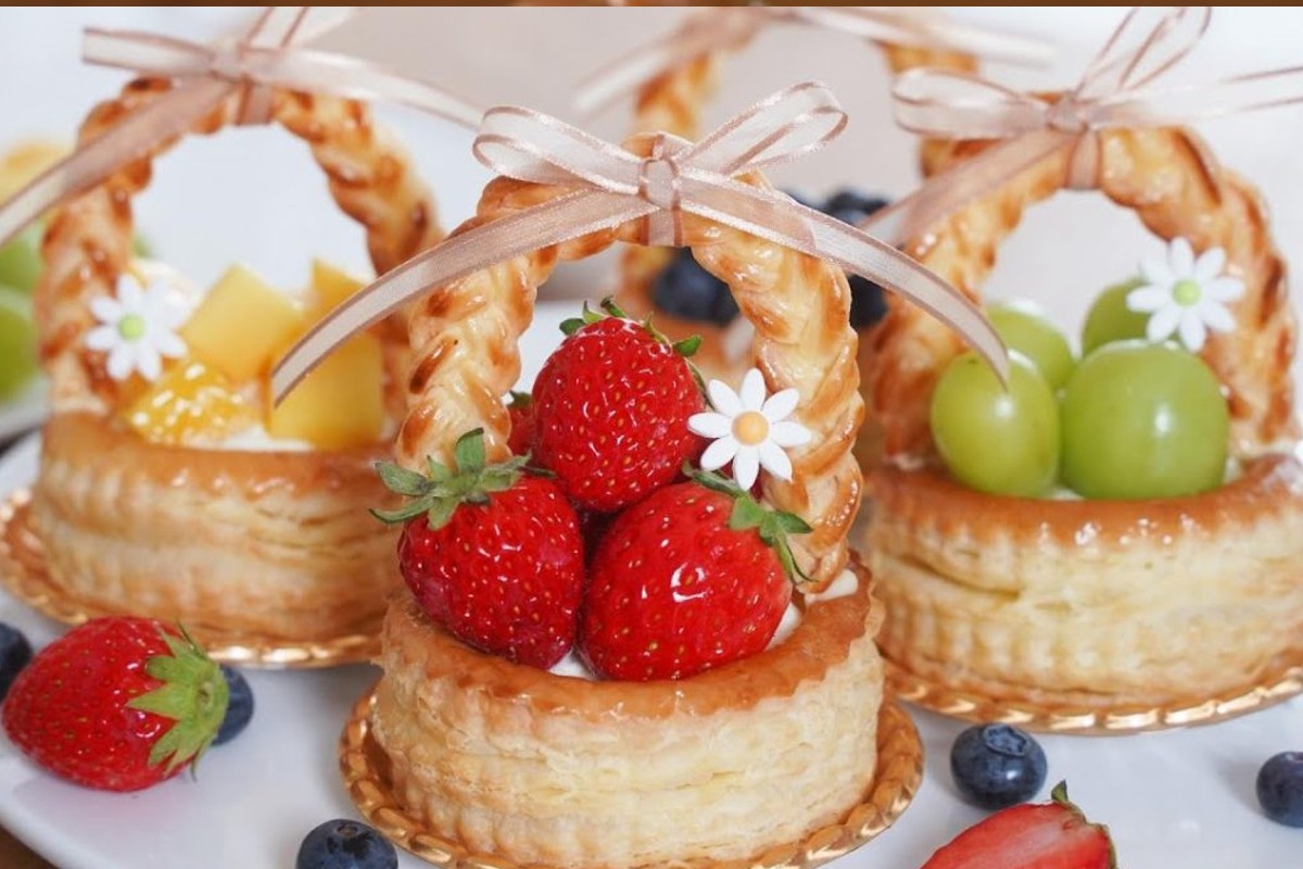 cestini di frutta con pasta cestini di frutta