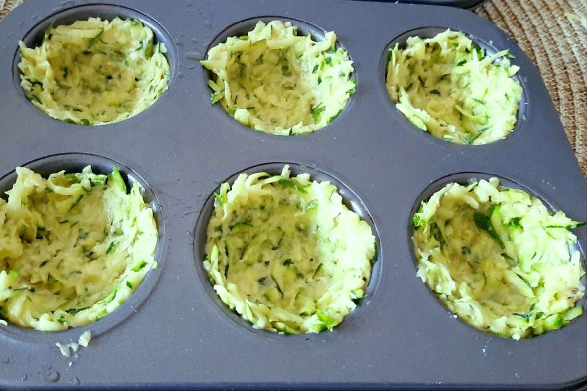 cestini di zucchine ripieni al cestini di zucchine ripieni