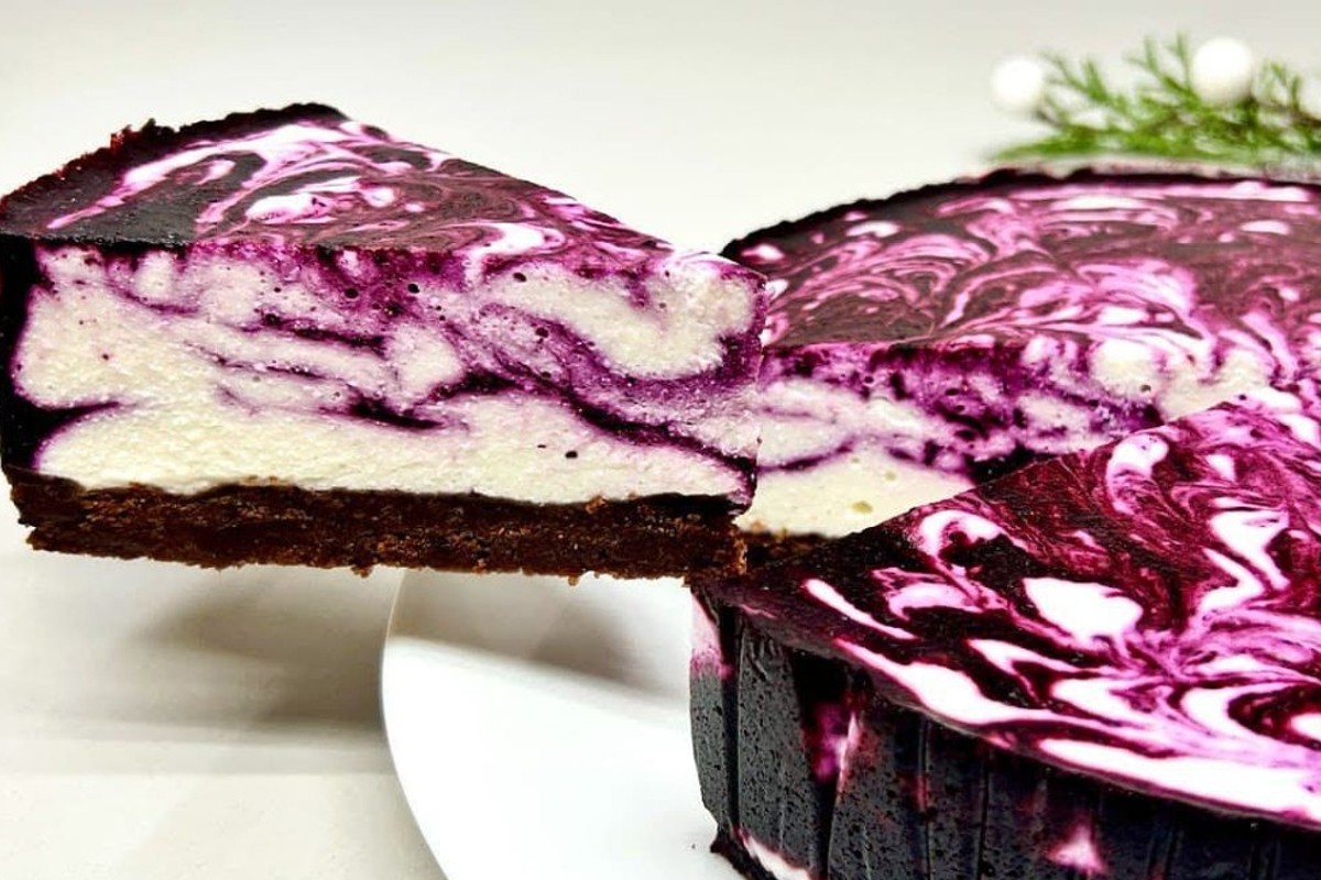 cheesecake variegata il dolce da cheesecake variegata