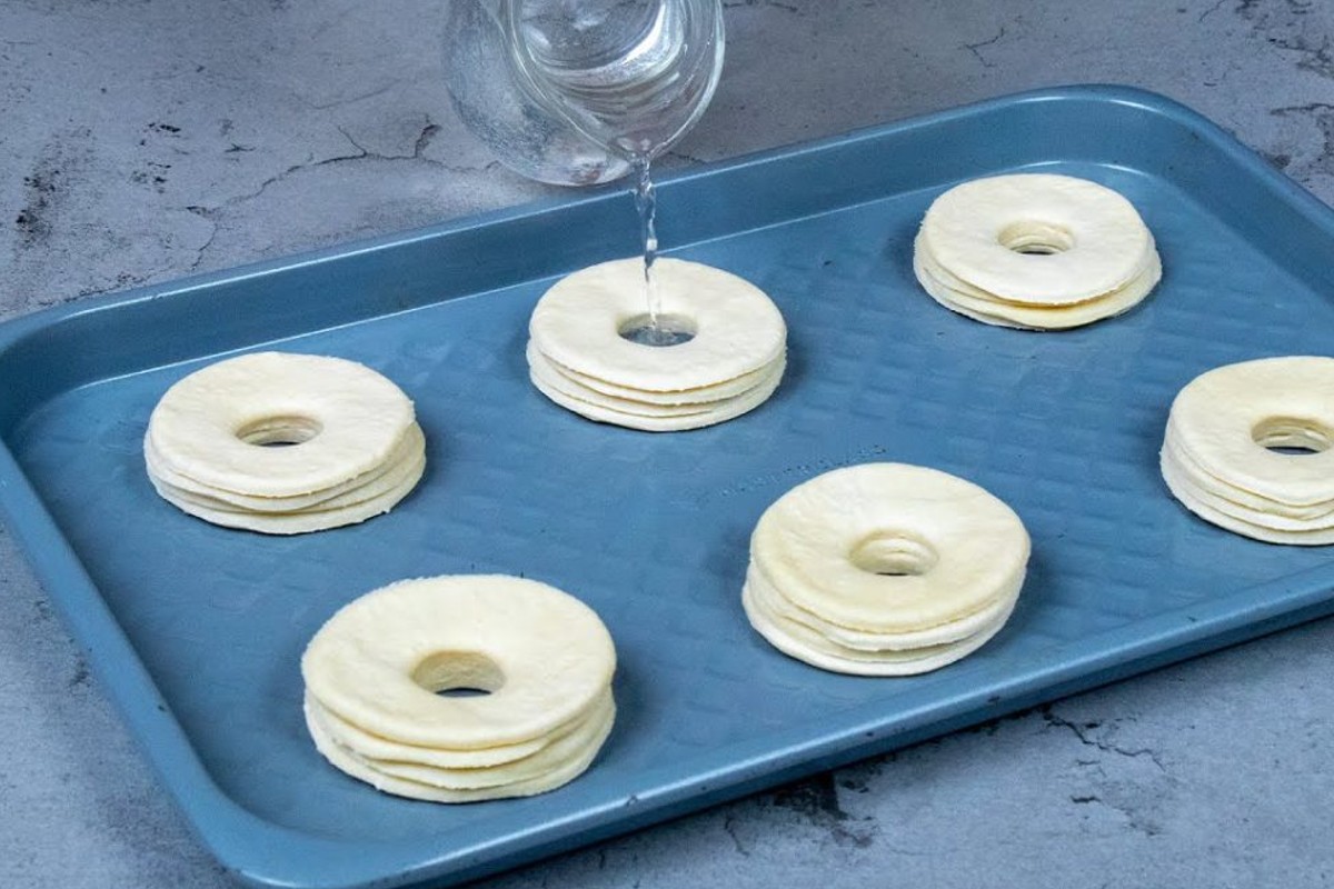 ciambelle di pasta sfoglia ripiene ciambelle di pasta sfoglia