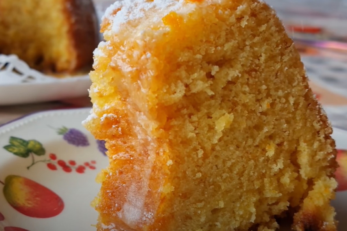 ciambellone della nonna altissimo profumato ciambellone della nonna all arancia