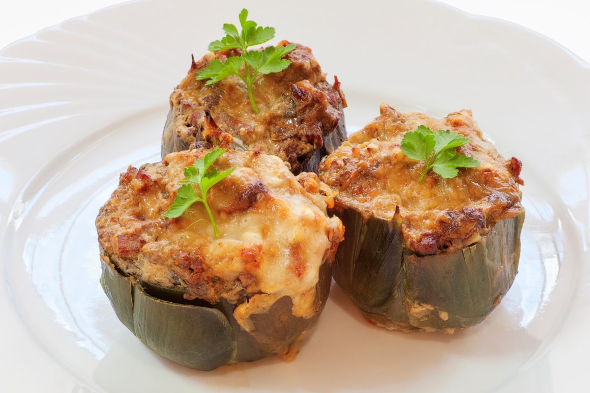 cuori di carciofi al forno 2