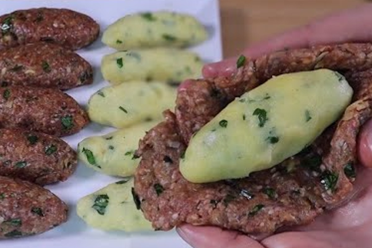 le patate cosi non le Polpettoni di carne e patate