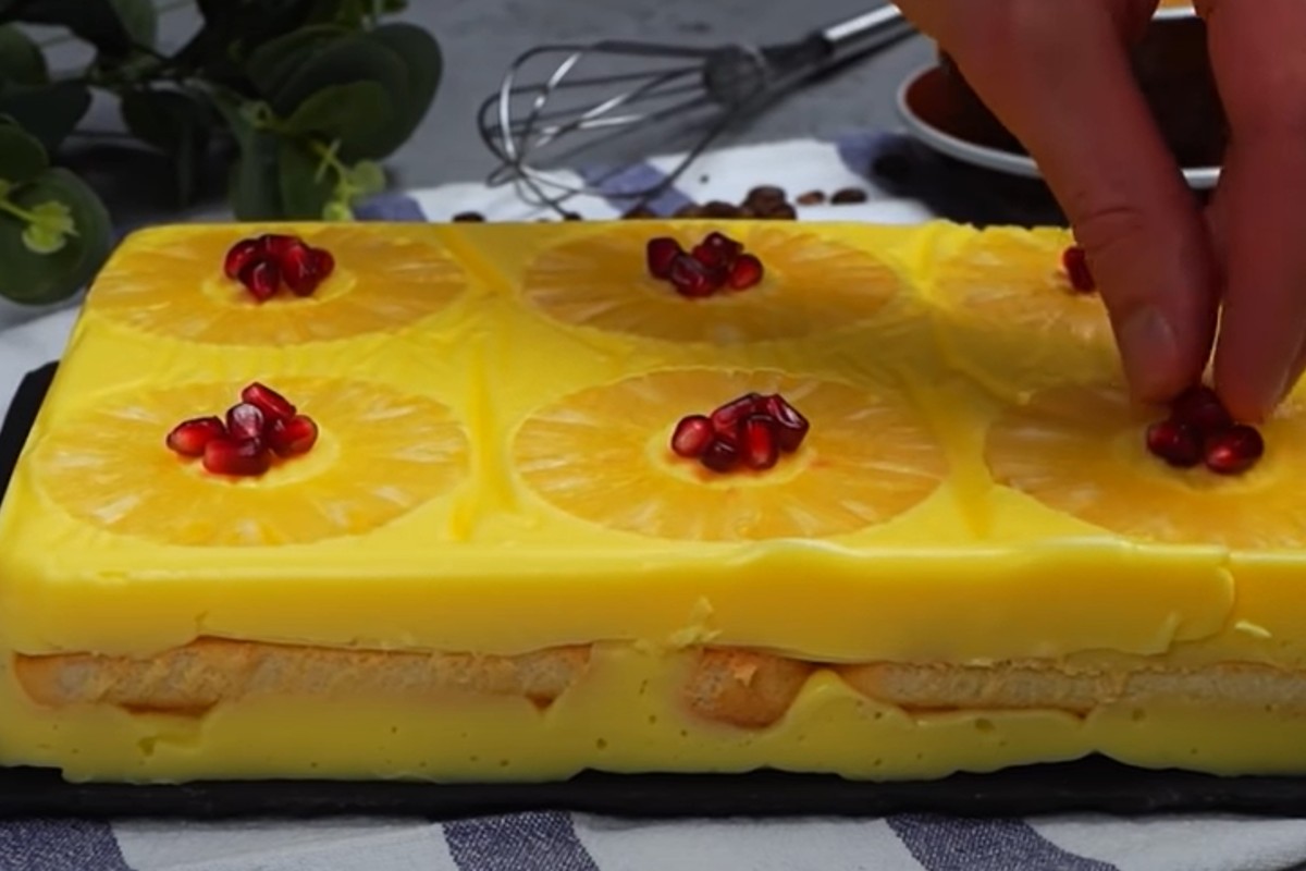 non ce festa senza questa semifreddo allananas