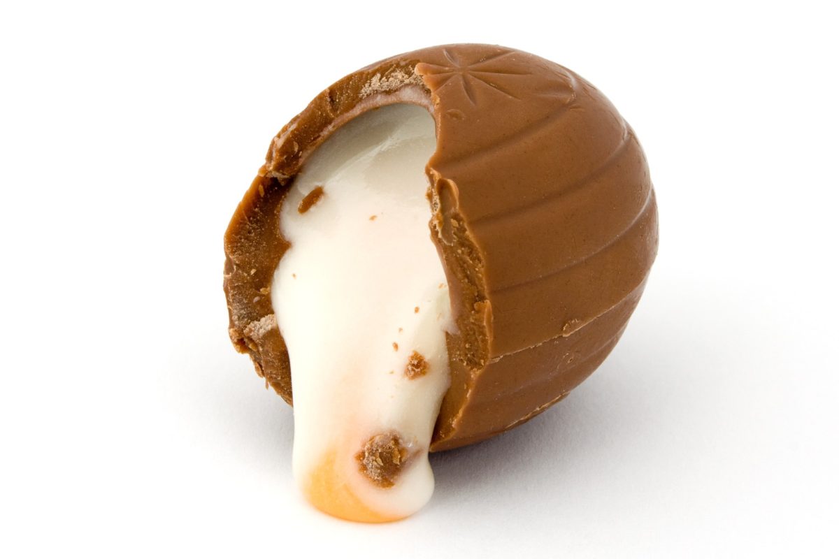 ovetti di cioccolato ripieni alla 3