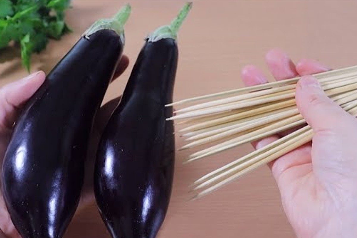 spiedini di melanzane deliziosi non spiedini di melanzane