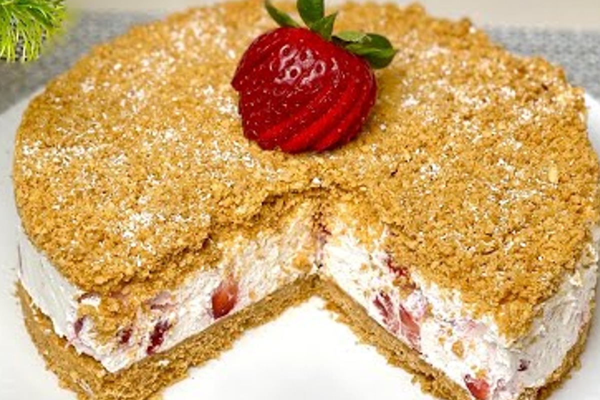 torta alle fragole senza cottura torta alle fragole senza cottura