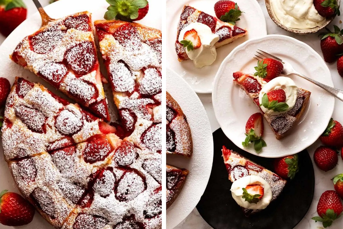 torta di crema e fragole torta crema e fragole