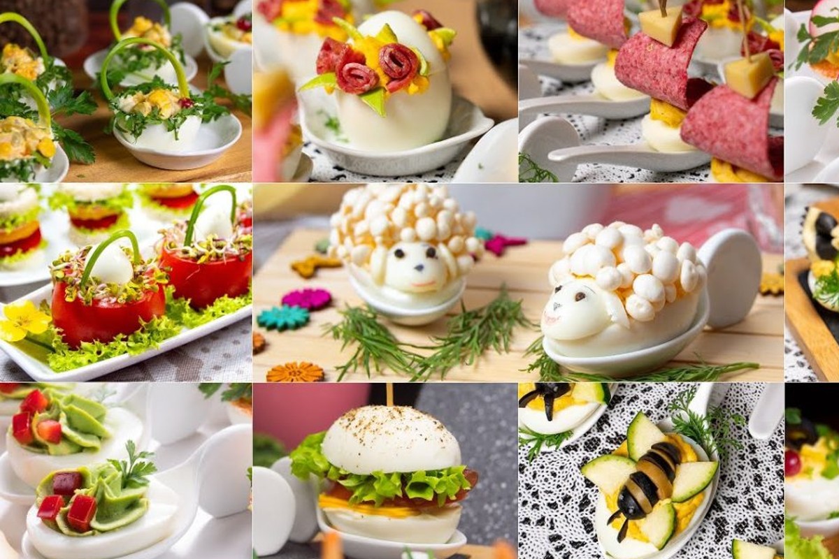 uova ripiene 11 idee facili idee con le uova sode