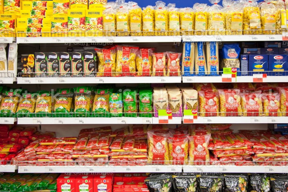 allerta pasta al glifosato 4 scaffali pasta