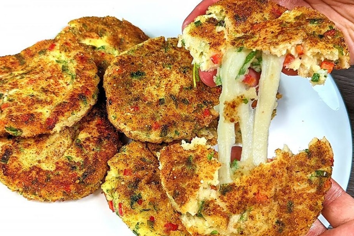 burger di patate e cipolle burger di patate e cipolle