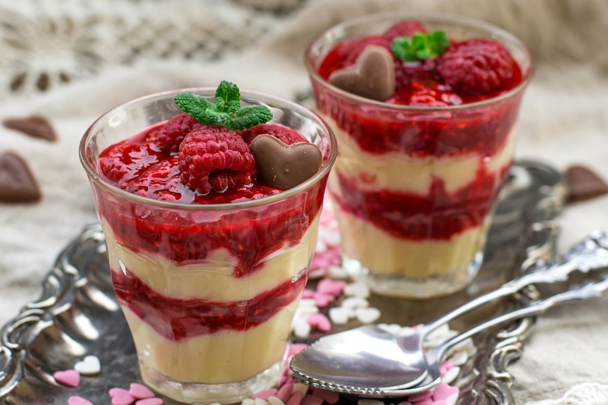 coppette di crema pasticcera e 2