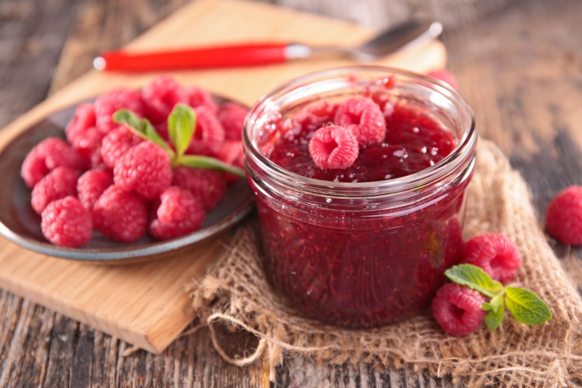 marmellata di lamponi fatta in 2