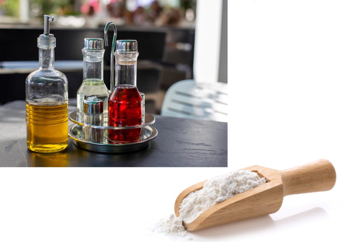 mescola farina e aceto potrai 1