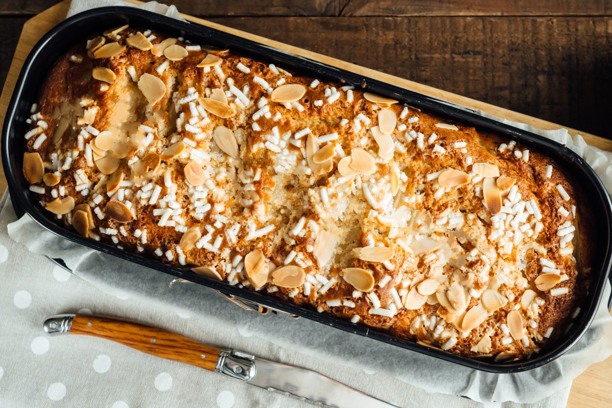 mescolare le mele con lavena plumcake dietetico