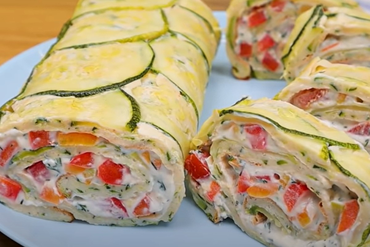 non so niente di meglio rotolo goloso di zucchine