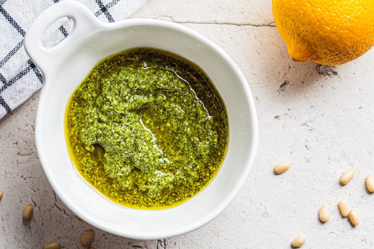 pesto al limone fresco agrumato 2