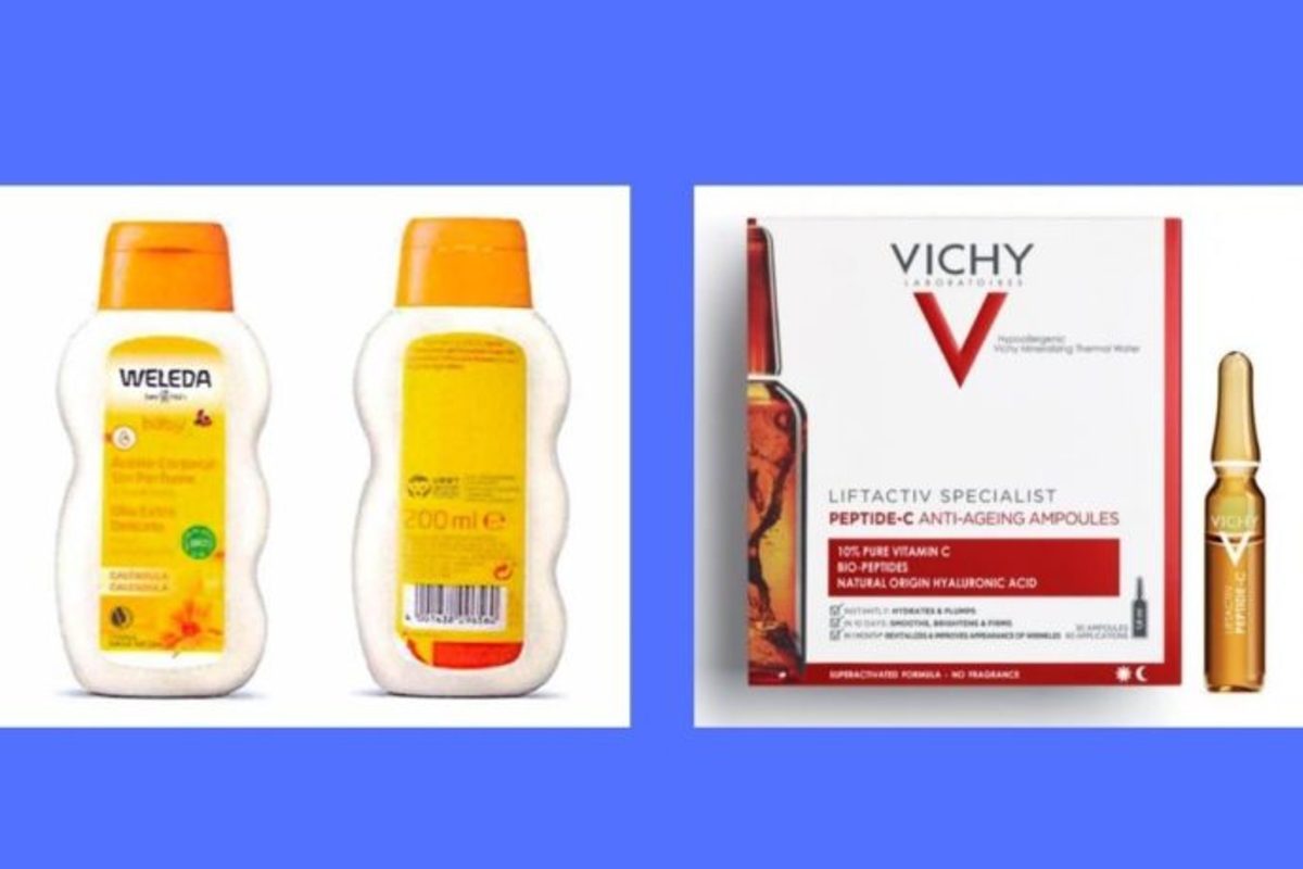 richiamati vichy liftactiv e weleda 5