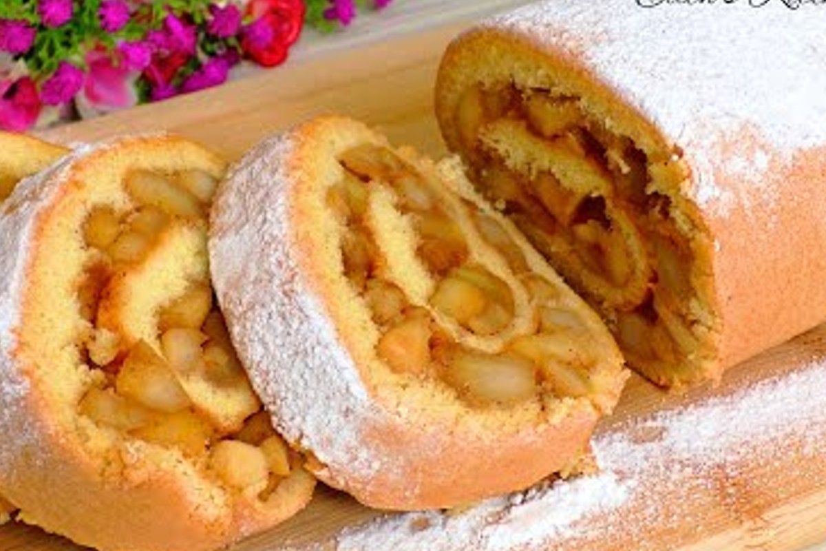 swiss roll alle mele una swisse roll alle mele