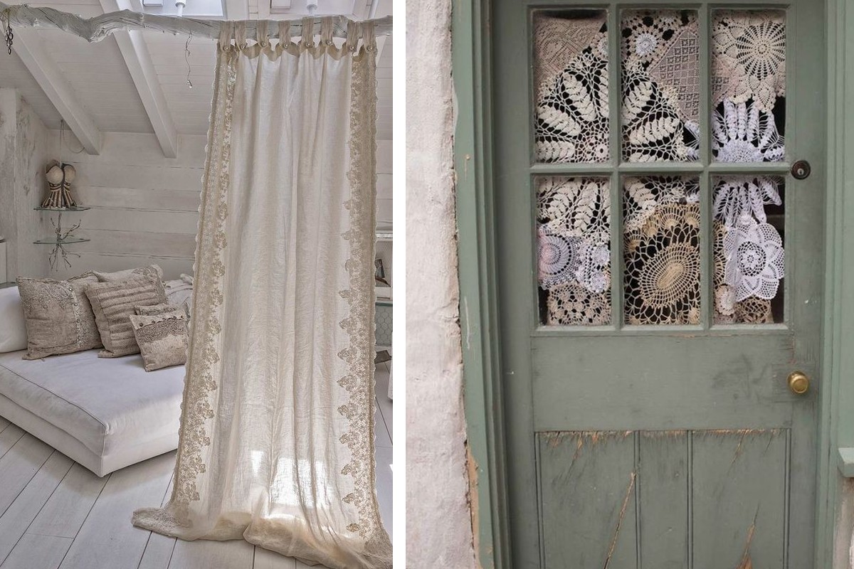 tende shabby chic eleganza e tende shabby chic 2