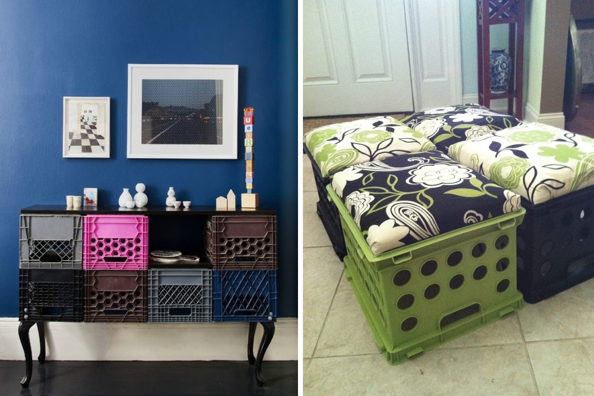 cassette di plastica idee creative riciclo cassette di platica