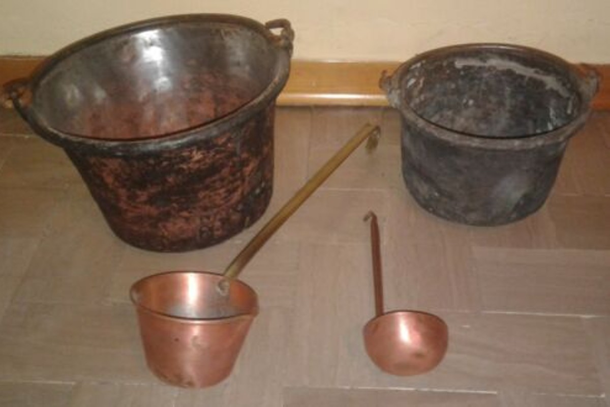 lucidare ottone e rame velocemente pentole di rame