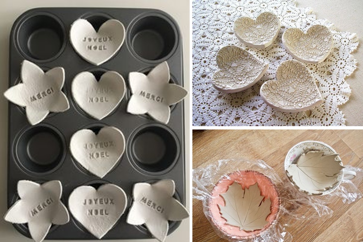 piatti decorativi e svuota tasche con svuota tasche fai da te 1