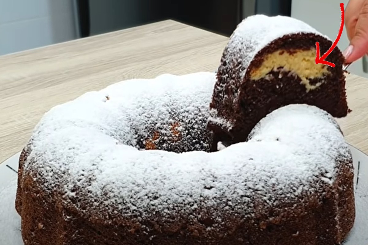 questo e il trucco che ciambellone della nonna con crema