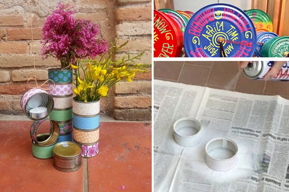 20 idee per riciclare le riciclo scatolette tonno 2