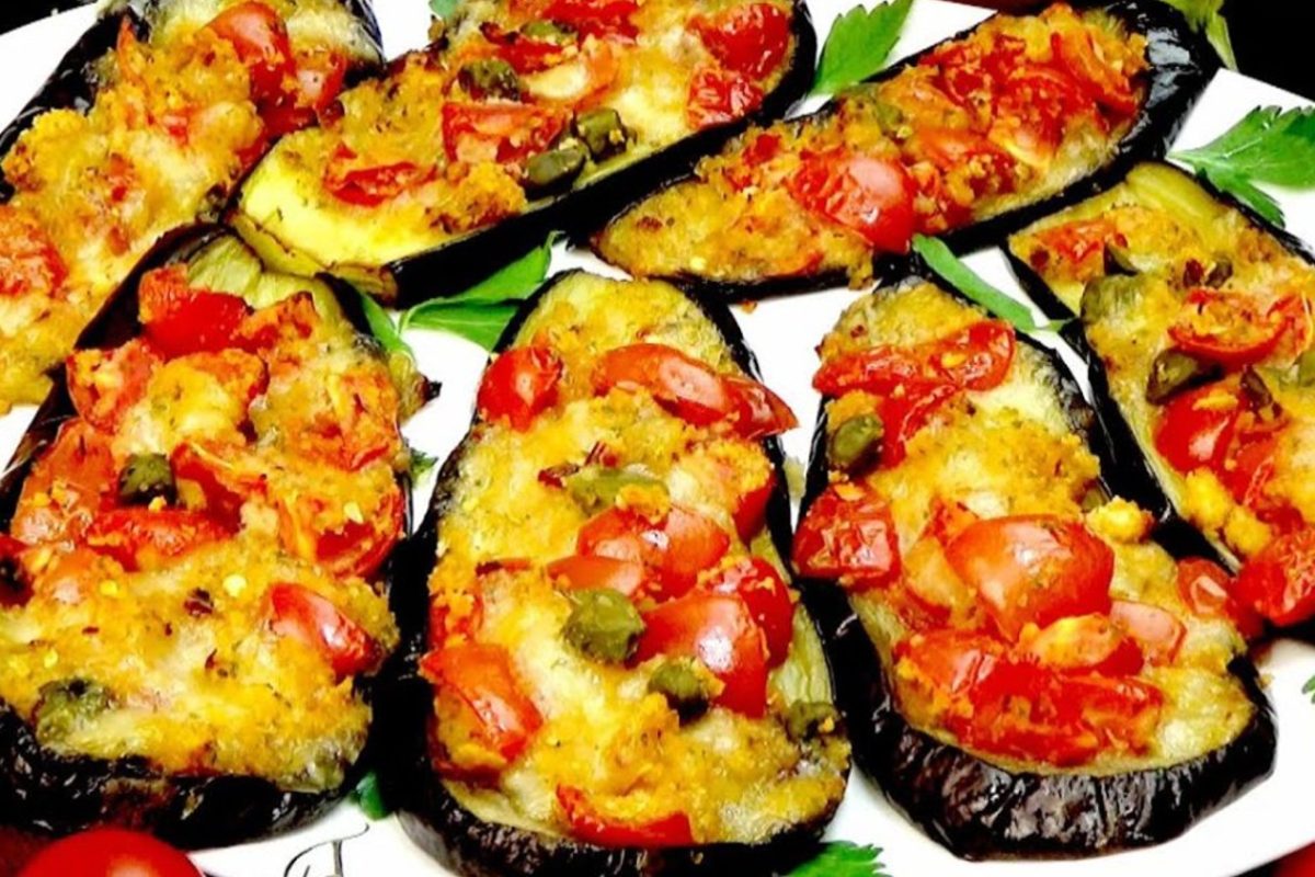 con solo 3 ingredienti preparo melanzane al forno 2