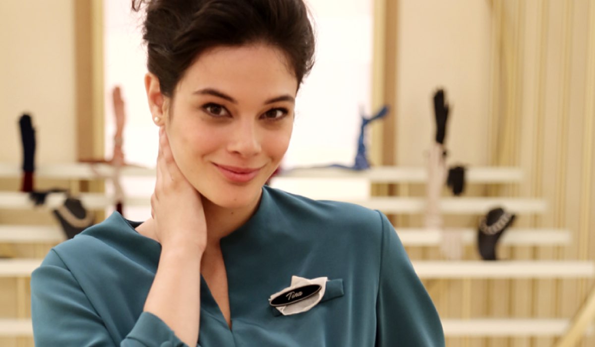 il paradiso delle signore grandi Il Paradiso delle Signore Daily Tina Amato interpretata da Neva Leoni Credits RAI