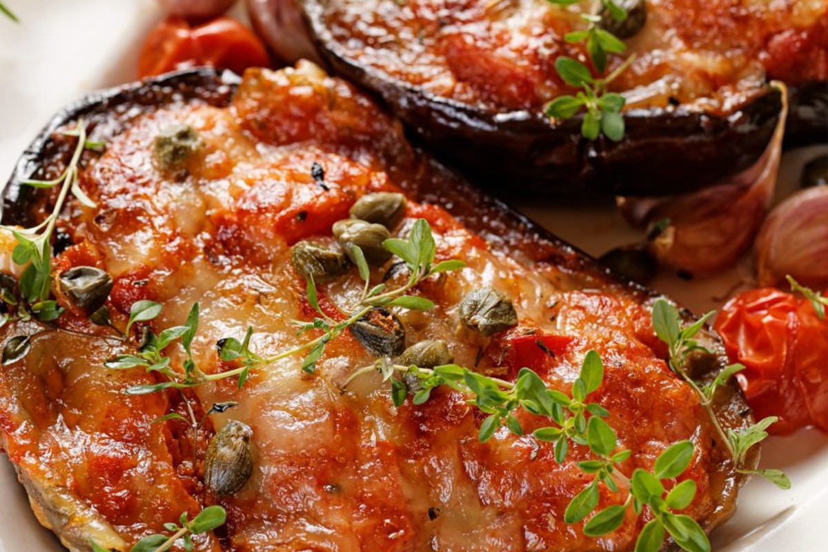 le melanzane ripiene di riso melanzane ripiene riso